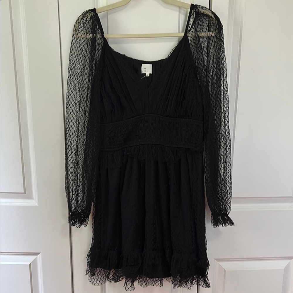 Black Lace Dress